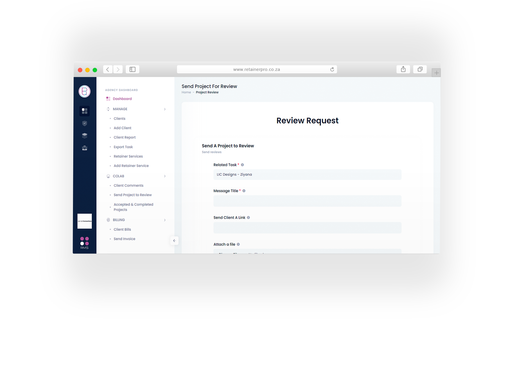 Agency - project review